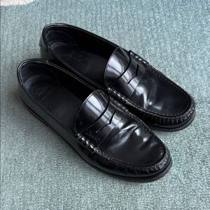 Women’s Saint Laurent “Le Loafer” in black, size 38